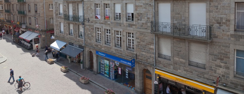 Espace commercial en difficulté
