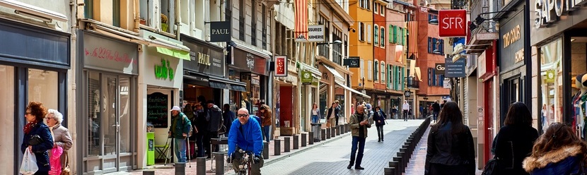 Commerces centre-ville 
