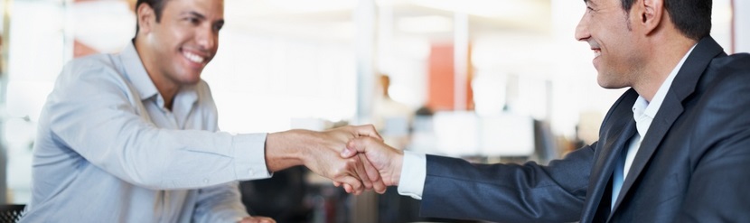 Réunion financière entre businessman 