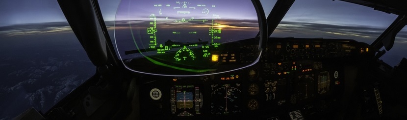 Vue du tableau de bord aérien 