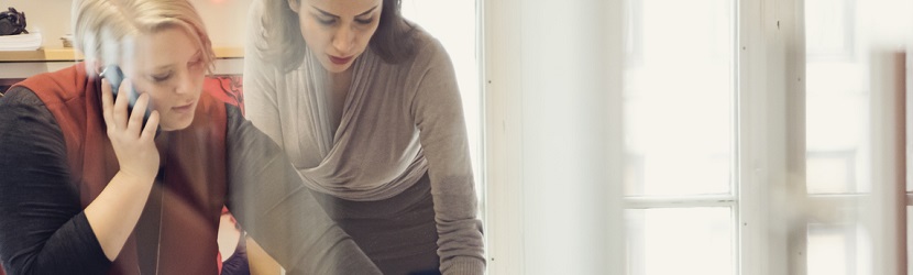 Des femmes d'affaire en travail