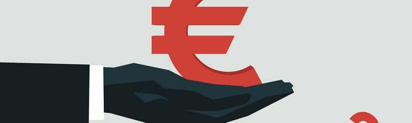 Signe d'euro pour financement entreprise 