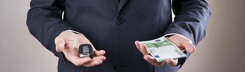  Echange de monnaie contre clé de voiture