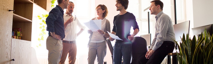  Réunion d'employé d'entreprise