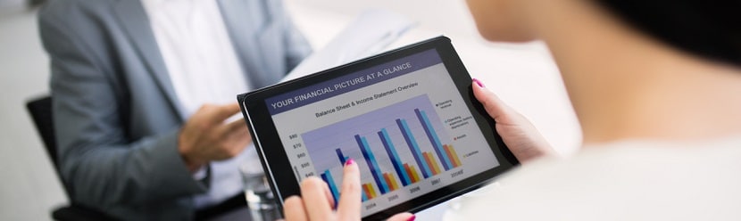  Finances via la tablette en entreprise