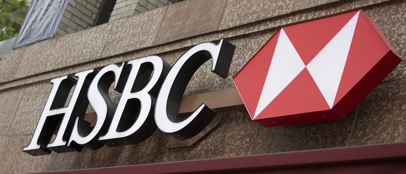 Devanture de la HSBC
