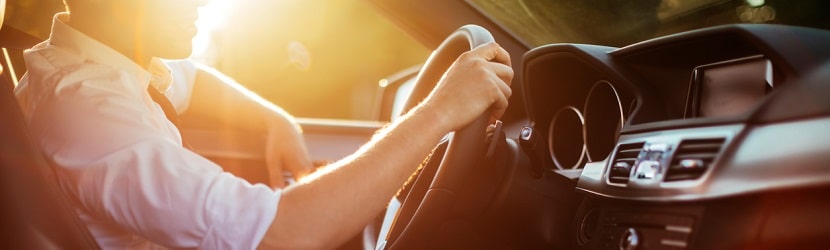 Salarié en voiture 