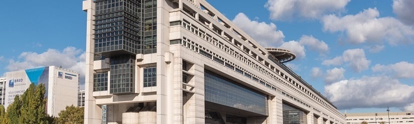 Paysage des bureaux de Bercy 