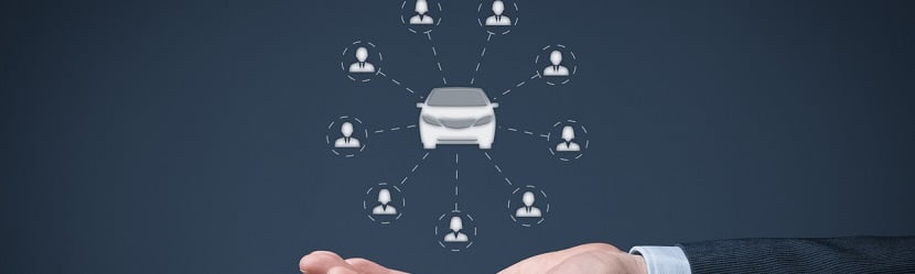  Voiture entourée d'icones