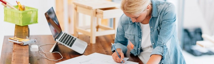 Une femme entrepreneur