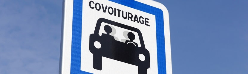  Panneau de covoiturage