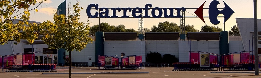  Enseigne de Carrefour