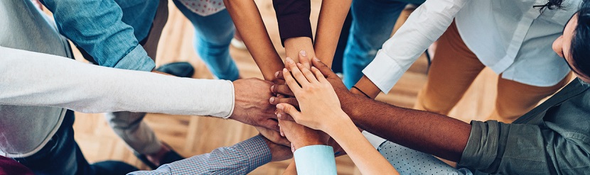 Unité d'équipe en entreprise