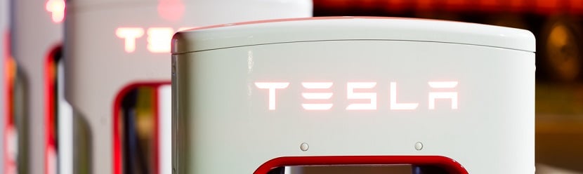 bornes électriques Tesla 
