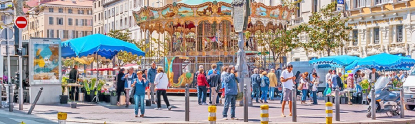 Centre ville de Marseilles 