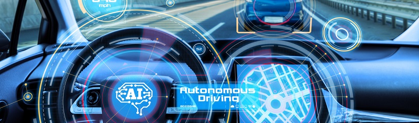 Cockpit de voiture autonome et IA