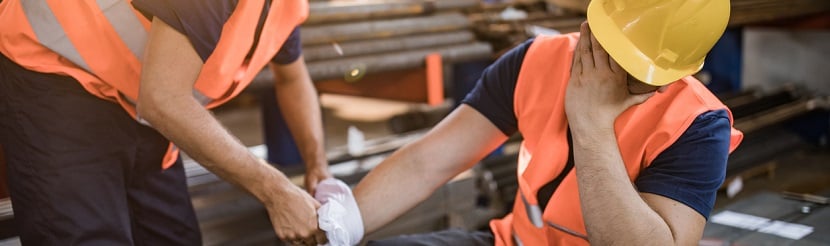 un professionnel blessé 