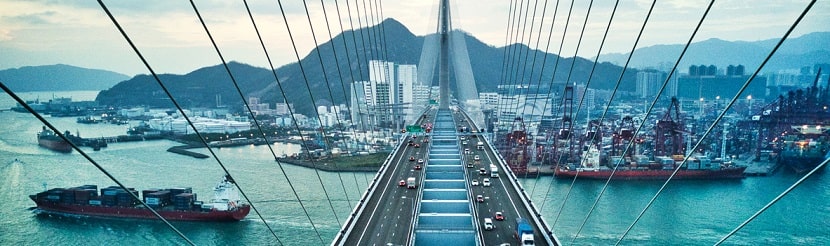 pont à Hong Kong