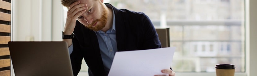 un entrepreneur face à ses dettes