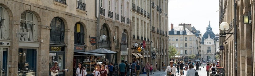 centre ville à Rennes
