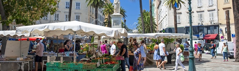 Marché agricole d'Ajaccio