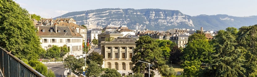 paysage à Genève