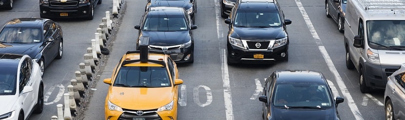 voitures à New York