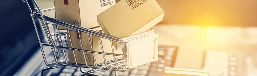 mini caddie pour le commerce au travers du web