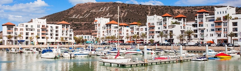 Agadir au Maroc 