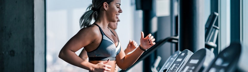 une femme sportive