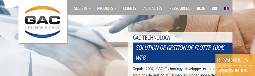 Site web GAC Technology 