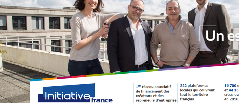 Capture du site Initiative France 
