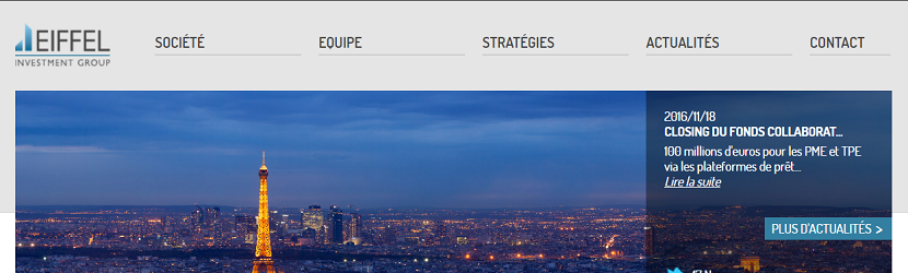 site Eiffel Investment  