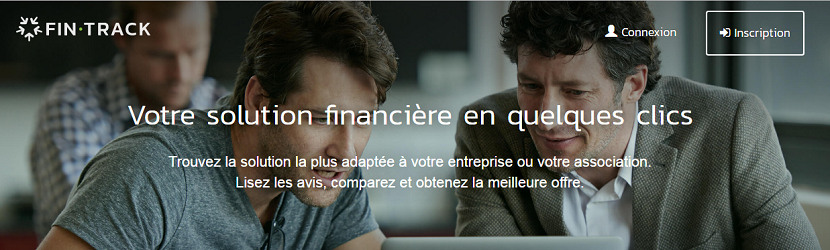 capture du site Fin Track