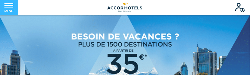 Capture du site Accorhotels