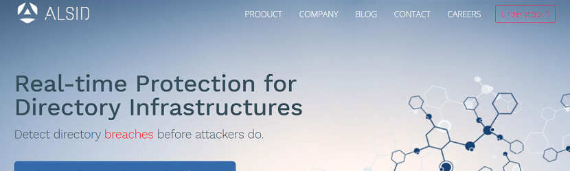 Capture du site Alsid 