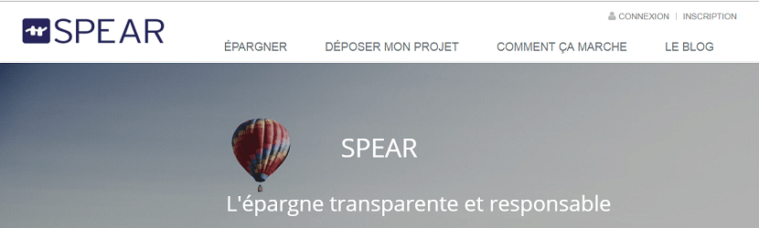  Capture du site Spear