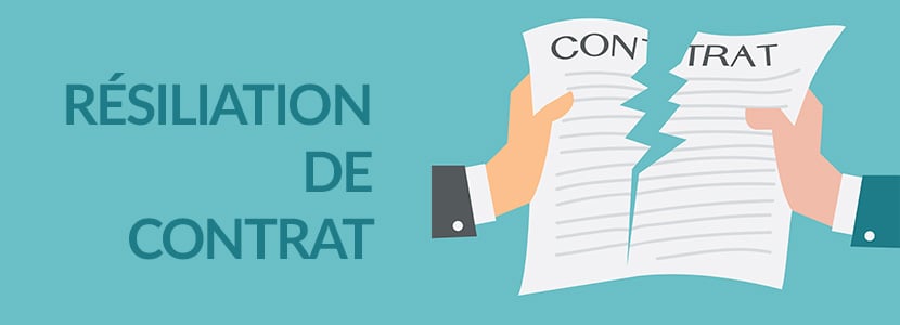 Résiliation d'un contrat de bail commercial